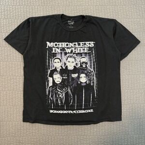 Motionless in White T Shirt Men's XL Black Cybercore Heavy Metal Band Goth Tour